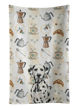 Load image into Gallery viewer, Dalmatian Coffee Bar Kitchen Towel