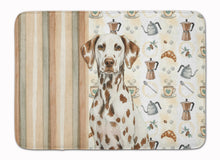 Load image into Gallery viewer, Liver Dalmatian Coffee Bar Memory Foam Kitchen Mat