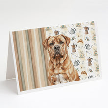 Load image into Gallery viewer, Dogue de Bordeaux Coffee Bar Greeting Cards Pack of 8