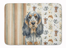 Load image into Gallery viewer, Blue Roan &amp; Tan English Cocker Spaniel Coffee Bar Memory Foam Kitchen Mat