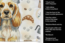 Load image into Gallery viewer, Lemon Roan English Cocker Spaniel Coffee Bar Kitchen Towel