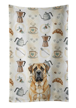 Load image into Gallery viewer, Apricot English Mastiff Coffee Bar Kitchen Towel