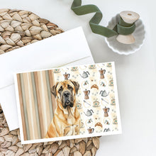 Load image into Gallery viewer, Fawn English Mastiff Coffee Bar Greeting Cards Pack of 8