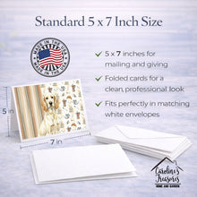 Load image into Gallery viewer, Lemon Belton English Setter Coffee Bar Greeting Cards Pack of 8