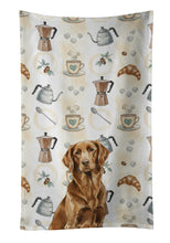 Load image into Gallery viewer, Liver Flat-Coated Retriever Coffee Bar Kitchen Towel