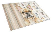 Load image into Gallery viewer, Fawn French Bulldog Coffee Bar Glass Cutting Board