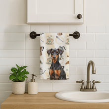 Load image into Gallery viewer, German Pinscher Coffee Bar Kitchen Towel