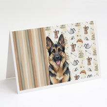 Load image into Gallery viewer, German Shepherd Coffee Bar Greeting Cards Pack of 8