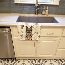 Load image into Gallery viewer, German Shepherd Coffee Bar Kitchen Towel
