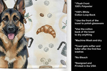 Load image into Gallery viewer, German Shepherd Coffee Bar Kitchen Towel