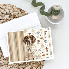 Load image into Gallery viewer, German Shorthaired Pointer Coffee Bar Greeting Cards Pack of 8