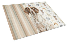 Load image into Gallery viewer, German Shorthaired Pointer Coffee Bar Glass Cutting Board