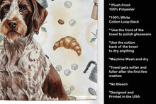 Load image into Gallery viewer, Roan German Wirehaired Pointer Coffee Bar Kitchen Towel