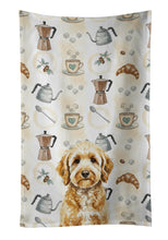 Load image into Gallery viewer, Goldendoodle Coffee Bar Kitchen Towel