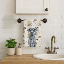 Load image into Gallery viewer, Blue Great Dane Coffee Bar Kitchen Towel
