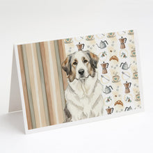 Load image into Gallery viewer, Badger Great Pyrenees Coffee Bar Greeting Cards Pack of 8