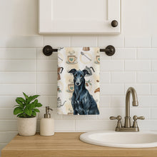 Load image into Gallery viewer, Black Greyhound Coffee Bar Kitchen Towel