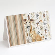 Load image into Gallery viewer, Fawn Greyhound Coffee Bar Greeting Cards Pack of 8