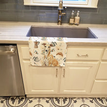 Load image into Gallery viewer, Fawn Greyhound Coffee Bar Kitchen Towel
