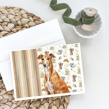 Load image into Gallery viewer, Red Greyhound Coffee Bar Greeting Cards Pack of 8