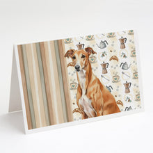 Load image into Gallery viewer, Red Greyhound Coffee Bar Greeting Cards Pack of 8