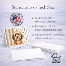 Load image into Gallery viewer, Sable Havanese Coffee Bar Greeting Cards Pack of 8