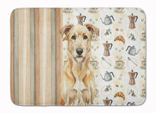 Load image into Gallery viewer, Wheaten Irish Wolfhound Coffee Bar Memory Foam Kitchen Mat