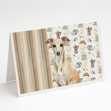 Load image into Gallery viewer, Fawn Italian Greyhound Coffee Bar Greeting Cards Pack of 8
