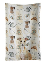 Load image into Gallery viewer, Fawn Italian Greyhound Coffee Bar Kitchen Towel