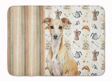 Load image into Gallery viewer, Fawn Italian Greyhound Coffee Bar Memory Foam Kitchen Mat