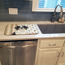 Load image into Gallery viewer, Tricolor Japanese Chin Coffee Bar Dish Drying Mat