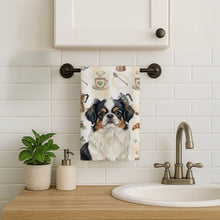 Load image into Gallery viewer, Tricolor Japanese Chin Coffee Bar Kitchen Towel