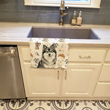 Load image into Gallery viewer, Keeshond Coffee Bar Kitchen Towel