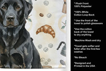 Load image into Gallery viewer, Black Labrador Retriever Coffee Bar Kitchen Towel