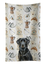 Load image into Gallery viewer, Black Labrador Retriever Coffee Bar Kitchen Towel
