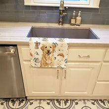 Load image into Gallery viewer, Yellow Labrador Retriever Coffee Bar Kitchen Towel