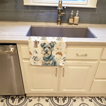 Load image into Gallery viewer, Blue Lakeland Terrier Coffee Bar Kitchen Towel