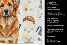 Load image into Gallery viewer, Red Leonberger Coffee Bar Kitchen Towel
