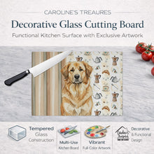 Load image into Gallery viewer, Sandy Leonberger Coffee Bar Glass Cutting Board