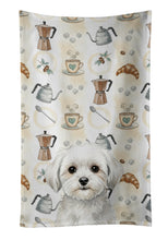 Load image into Gallery viewer, Maltese Coffee Bar Kitchen Towel