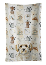 Load image into Gallery viewer, Maltipoo Coffee Bar Kitchen Towel