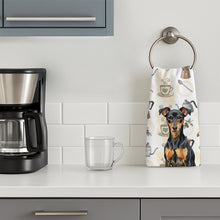 Load image into Gallery viewer, Manchester Terrier Coffee Bar Kitchen Towel