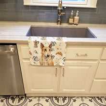 Load image into Gallery viewer, Miniature Bull Terrier Coffee Bar Kitchen Towel