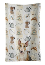 Load image into Gallery viewer, Tricolor Miniature Bull Terrier Coffee Bar Kitchen Towel