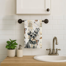 Load image into Gallery viewer, Miniature Schnauzer Coffee Bar Kitchen Towel