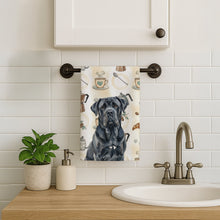 Load image into Gallery viewer, Black Neapolitan Mastiff Coffee Bar Kitchen Towel