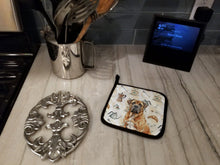 Load image into Gallery viewer, Neapolitan Mastiff Coffee Bar Pair of Pot Holders