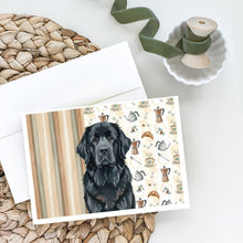 Load image into Gallery viewer, Black Newfoundland Coffee Bar Greeting Cards Pack of 8