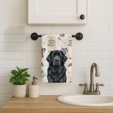 Load image into Gallery viewer, Black Newfoundland Coffee Bar Kitchen Towel