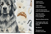 Load image into Gallery viewer, Gray Newfoundland Coffee Bar Kitchen Towel